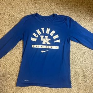 Nike UK Dri-Fit Long Sleeve Tee Size S